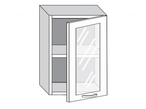 1.50.3 Шкаф настенный (h=720) на 500мм с 1-ой стекл. дверцей в Чайковском - chajkovskij.magazinmebel.ru | фото