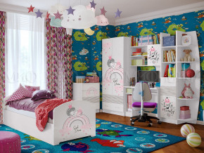 Детская комната Юниор-2 Принцесса 1 в Чайковском - chajkovskij.magazinmebel.ru | фото