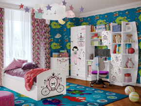 Детская комната Юниор-2 Принцесса в Чайковском - chajkovskij.magazinmebel.ru | фото