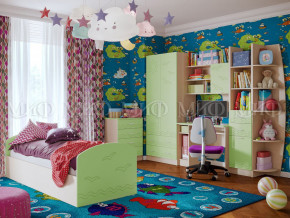 Детская комната Юниор-2 Салатовый в Чайковском - chajkovskij.magazinmebel.ru | фото