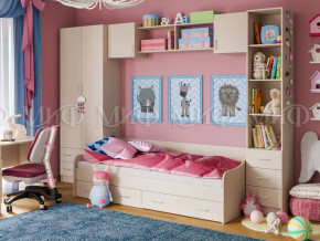 Детская комната Вега 1 Дуб беленый в Чайковском - chajkovskij.magazinmebel.ru | фото