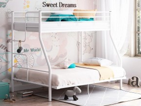 Двухъярусная кровать Гранада-3 140 белый в Чайковском - chajkovskij.magazinmebel.ru | фото