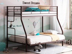 Двухъярусная кровать Гранада-3 140 коричневый в Чайковском - chajkovskij.magazinmebel.ru | фото - изображение 1