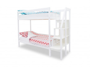 Двухъярусная кровать Svogen белый в Чайковском - chajkovskij.magazinmebel.ru | фото - изображение 1