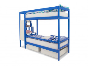 Двухъярусная кровать Svogen с ящиками синий в Чайковском - chajkovskij.magazinmebel.ru | фото - изображение 5