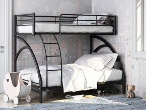 Двухъярусная кровать Виньола 2 Черная в Чайковском - chajkovskij.magazinmebel.ru | фото - изображение 1