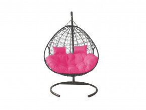Кокон Для двоих с ротангом розовая подушка в Чайковском - chajkovskij.magazinmebel.ru | фото - изображение 1