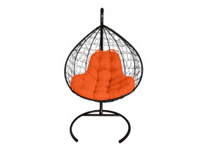 Кокон XL с ротангом оранжевая подушка в Чайковском - chajkovskij.magazinmebel.ru | фото
