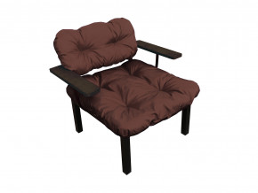 Кресло Дачное коричневая подушка в Чайковском - chajkovskij.magazinmebel.ru | фото