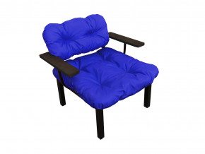 Кресло Дачное синяя подушка в Чайковском - chajkovskij.magazinmebel.ru | фото - изображение 1