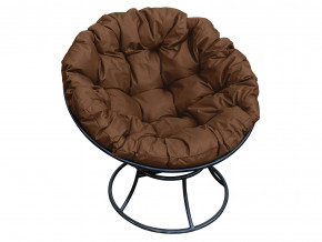 Кресло Папасан без ротанга коричневая подушка в Чайковском - chajkovskij.magazinmebel.ru | фото