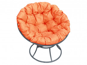 Кресло Папасан без ротанга оранжевая подушка в Чайковском - chajkovskij.magazinmebel.ru | фото