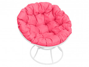 Кресло Папасан без ротанга розовая подушка в Чайковском - chajkovskij.magazinmebel.ru | фото