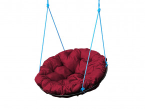 Кресло Папасан подвесное бордовая подушка в Чайковском - chajkovskij.magazinmebel.ru | фото