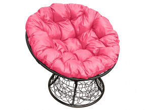 Кресло Папасан с ротангом розовая подушка в Чайковском - chajkovskij.magazinmebel.ru | фото - изображение 1
