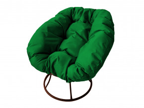 Кресло Пончик без ротанга зелёная подушка в Чайковском - chajkovskij.magazinmebel.ru | фото - изображение 1