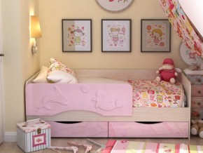 Кровать детская Алиса КР 812 розовая 1600 в Чайковском - chajkovskij.magazinmebel.ru | фото - изображение 1