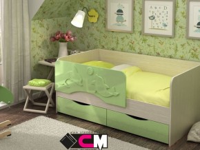 Кровать детская Алиса КР 812 зеленая 1600 в Чайковском - chajkovskij.magazinmebel.ru | фото