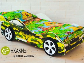 Кровать детская машина Хаки в Чайковском - chajkovskij.magazinmebel.ru | фото - изображение 2