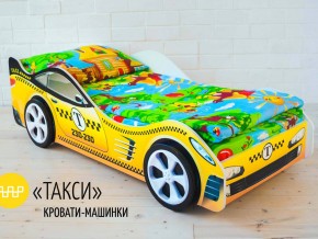 Кровать детская машина Такси в Чайковском - chajkovskij.magazinmebel.ru | фото - изображение 2