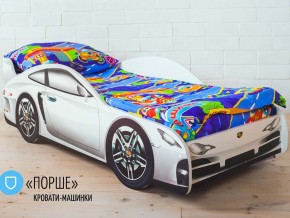Кровать детская машинка Порше в Чайковском - chajkovskij.magazinmebel.ru | фото
