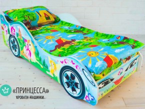 Кровать детская машинка Принцесса в Чайковском - chajkovskij.magazinmebel.ru | фото - изображение 1