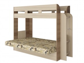 Кровать двухъярусная Карамель 75 шимо ткань савана в Чайковском - chajkovskij.magazinmebel.ru | фото - изображение 2