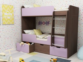 Кровать двухъярусная Малыш двойняшка бодега-ирис в Чайковском - chajkovskij.magazinmebel.ru | фото