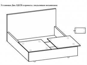 Кровать Феодосия норма 160 с механизмом подъема и дном ЛДСП в Чайковском - chajkovskij.magazinmebel.ru | фото - изображение 5