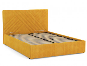 Кровать Гамма 1600 с основанием велюр тенерифе куркума в Чайковском - chajkovskij.magazinmebel.ru | фото - изображение 2