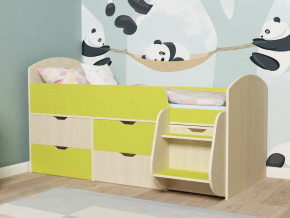 Кровать Малыш-7 Дуб-лайм в Чайковском - chajkovskij.magazinmebel.ru | фото