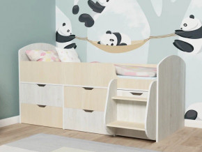 Кровать Малыш-7 Винтербер-Дуб в Чайковском - chajkovskij.magazinmebel.ru | фото - изображение 1