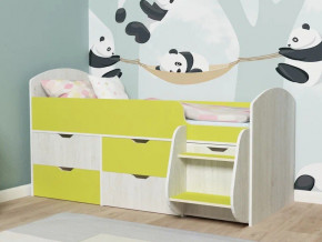 Кровать Малыш-7 Винтербер-Лайм в Чайковском - chajkovskij.magazinmebel.ru | фото - изображение 1