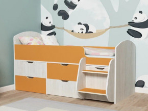 Кровать Малыш-7 Винтербер-Оранжевый в Чайковском - chajkovskij.magazinmebel.ru | фото - изображение 1