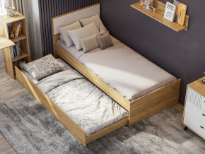 Кровать одинарная Милан выкатная с настилом в Чайковском - chajkovskij.magazinmebel.ru | фото