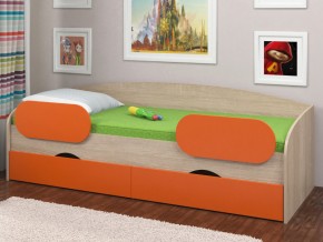 Кровать Соня 2 сонома-оранжевый в Чайковском - chajkovskij.magazinmebel.ru | фото - изображение 2