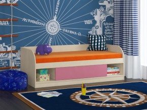 Кровать Соня 4 дуб молочный-розовый в Чайковском - chajkovskij.magazinmebel.ru | фото