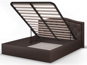 Кровать Стелла 1600 подъемная коричневая в Чайковском - chajkovskij.magazinmebel.ru | фото - изображение 2