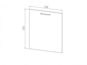 П 60 Комплект для посудомоечной машины 600 мм (цоколь + фасад) ЛДСП в Чайковском - chajkovskij.magazinmebel.ru | фото