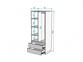 Шкаф Malta light H297 Белый в Чайковском - chajkovskij.magazinmebel.ru | фото - изображение 2